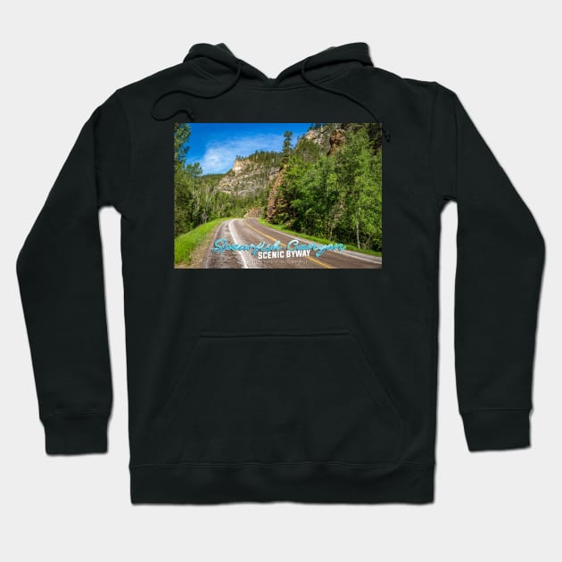 Spearfish Canyon Scenic Byway Hoodie by Gestalt Imagery